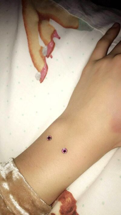 Dermal Piercing by Underground Tattoos Watford